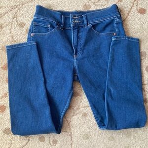 Express Cropped Skinny Midrise Jeans 4